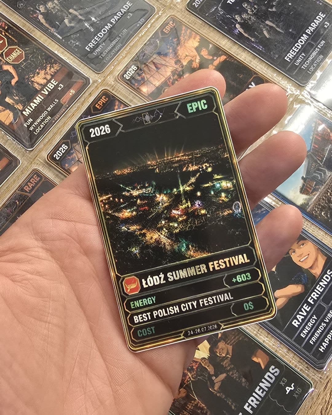 Cały festiwal z lotu ptaka — pamiątka, którą masz zawsze przy sobie.